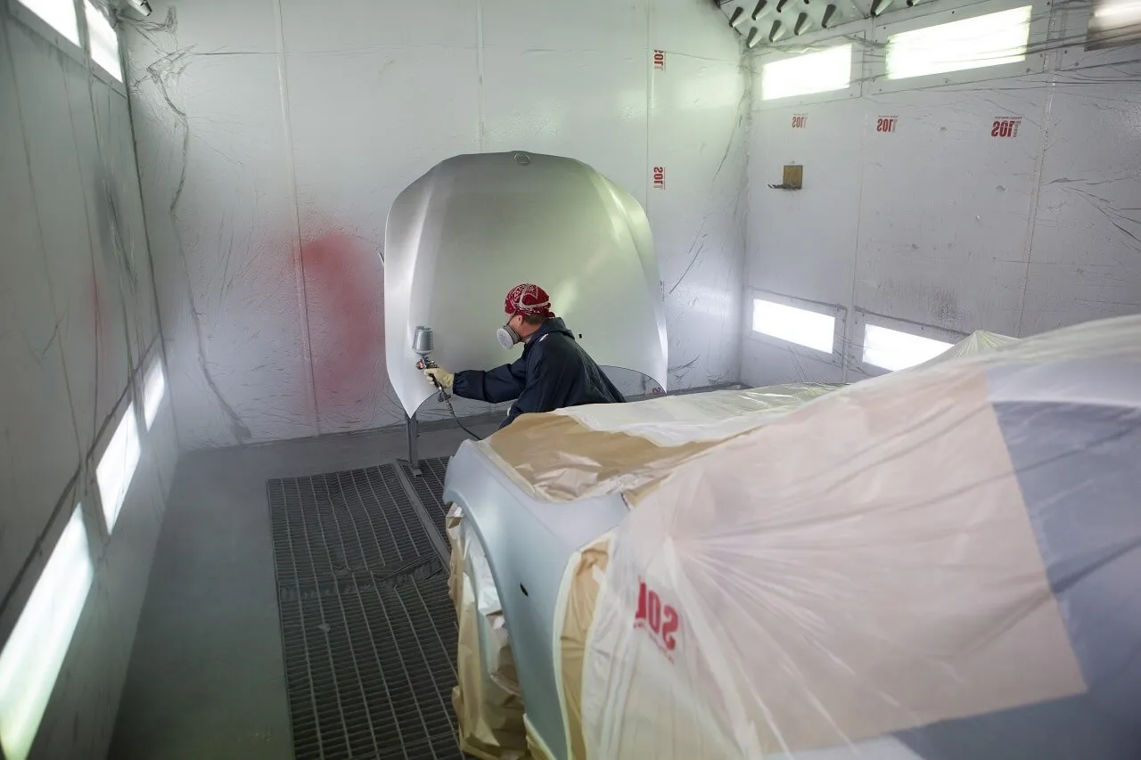 Auto krāsošanas cehs